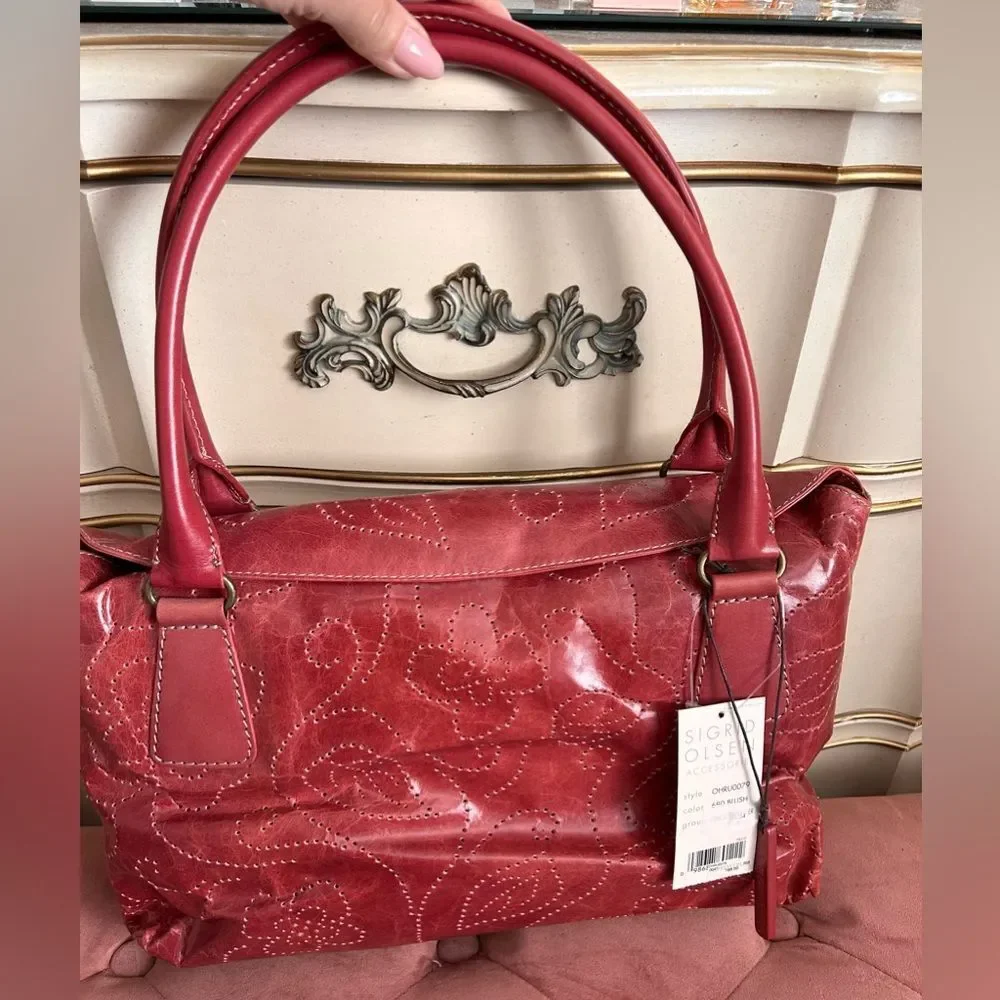 NWT Sigrid Olsen Soft Leather Hand Bag